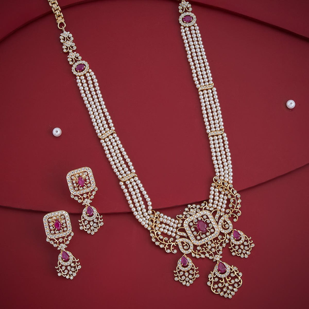 Zircon Necklace Zircon Necklace 187801