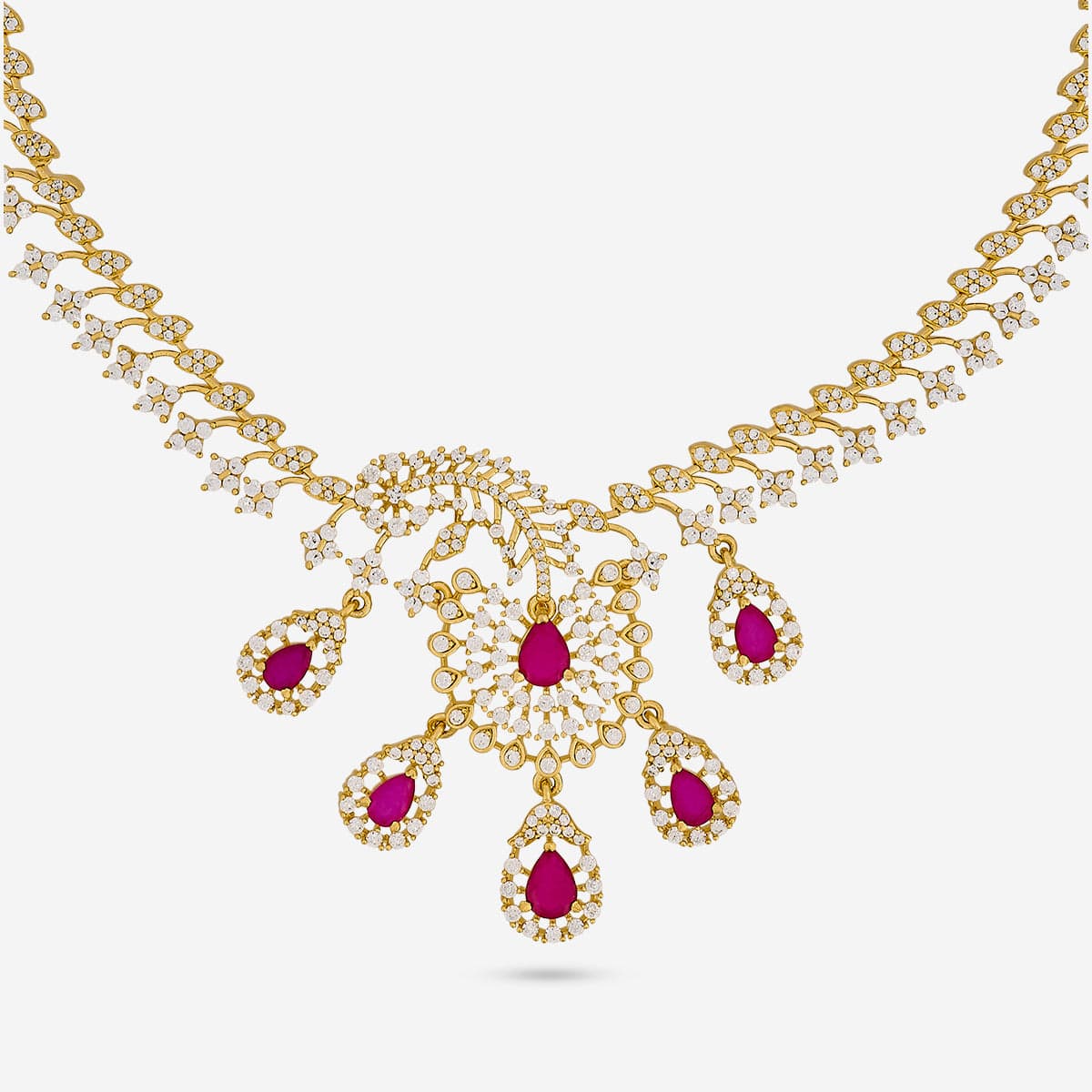 Zircon Necklace Zircon Necklace 187802