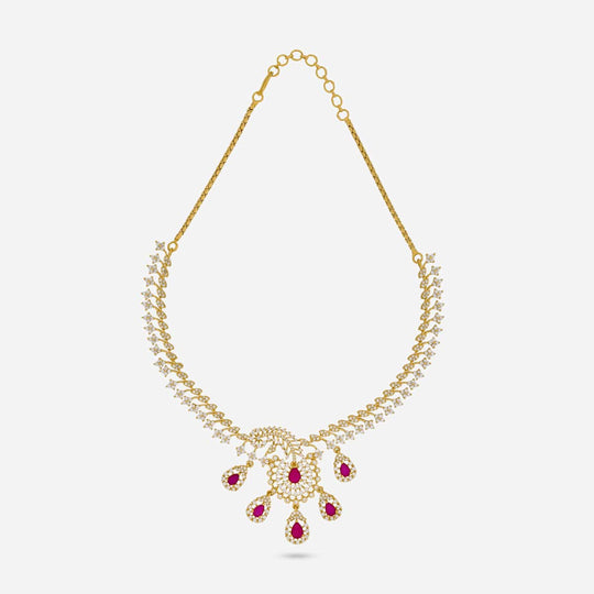 Zircon Necklace Zircon Necklace 187802
