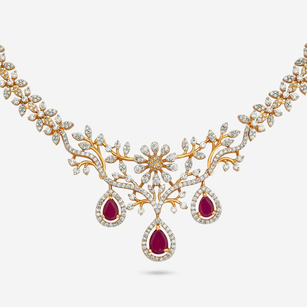 Zircon Necklace Zircon Necklace 187804