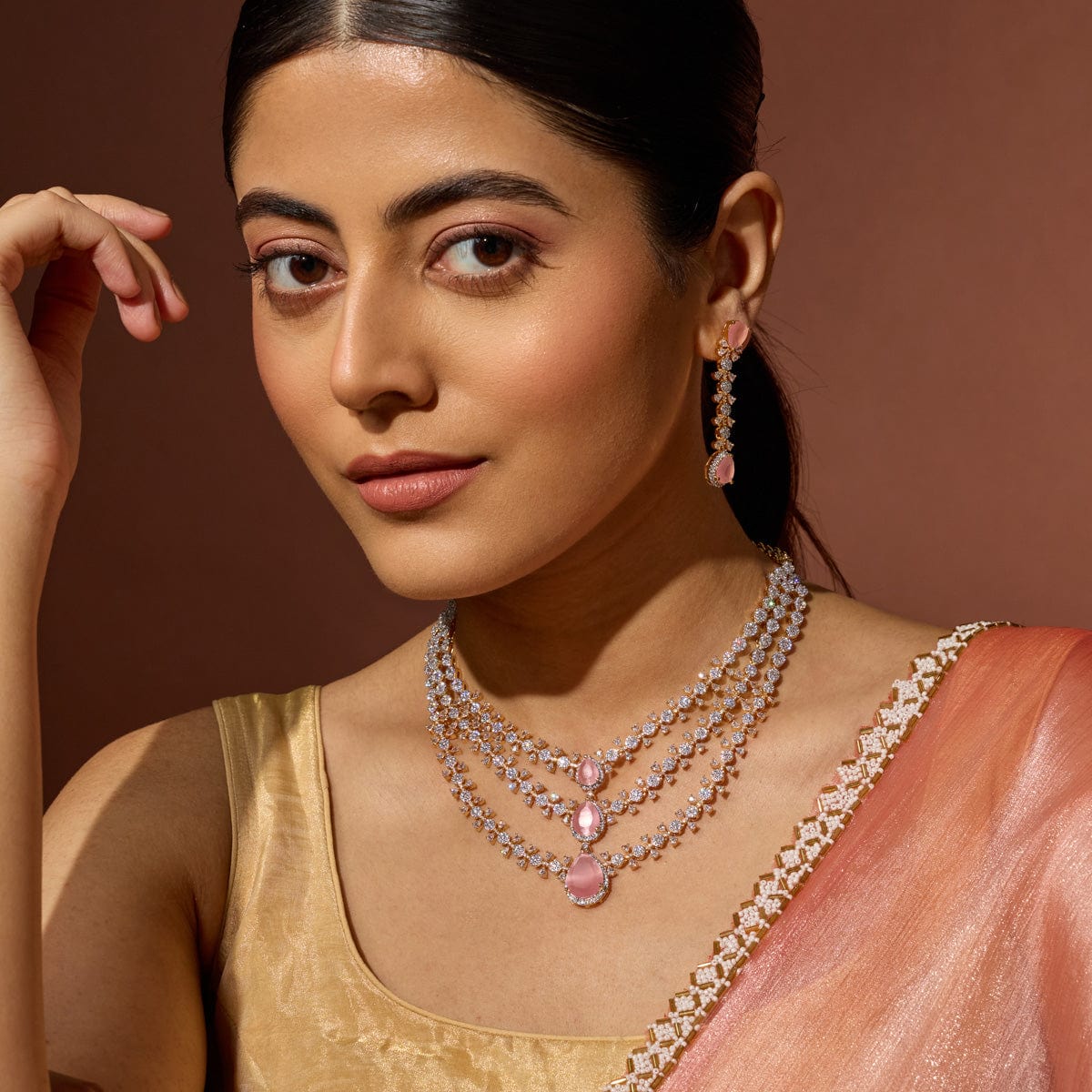 Zircon Necklace Zircon Necklace 188016