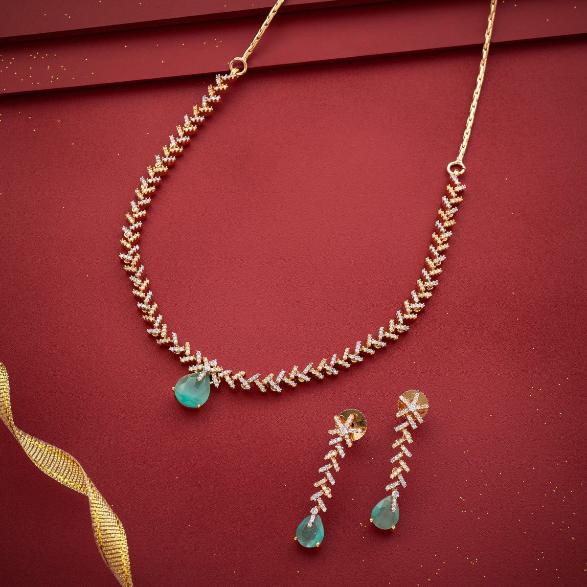 Zircon Necklace Zircon Necklace 188021