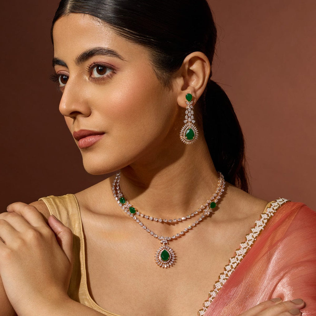 Zircon Necklace Zircon Necklace 188022