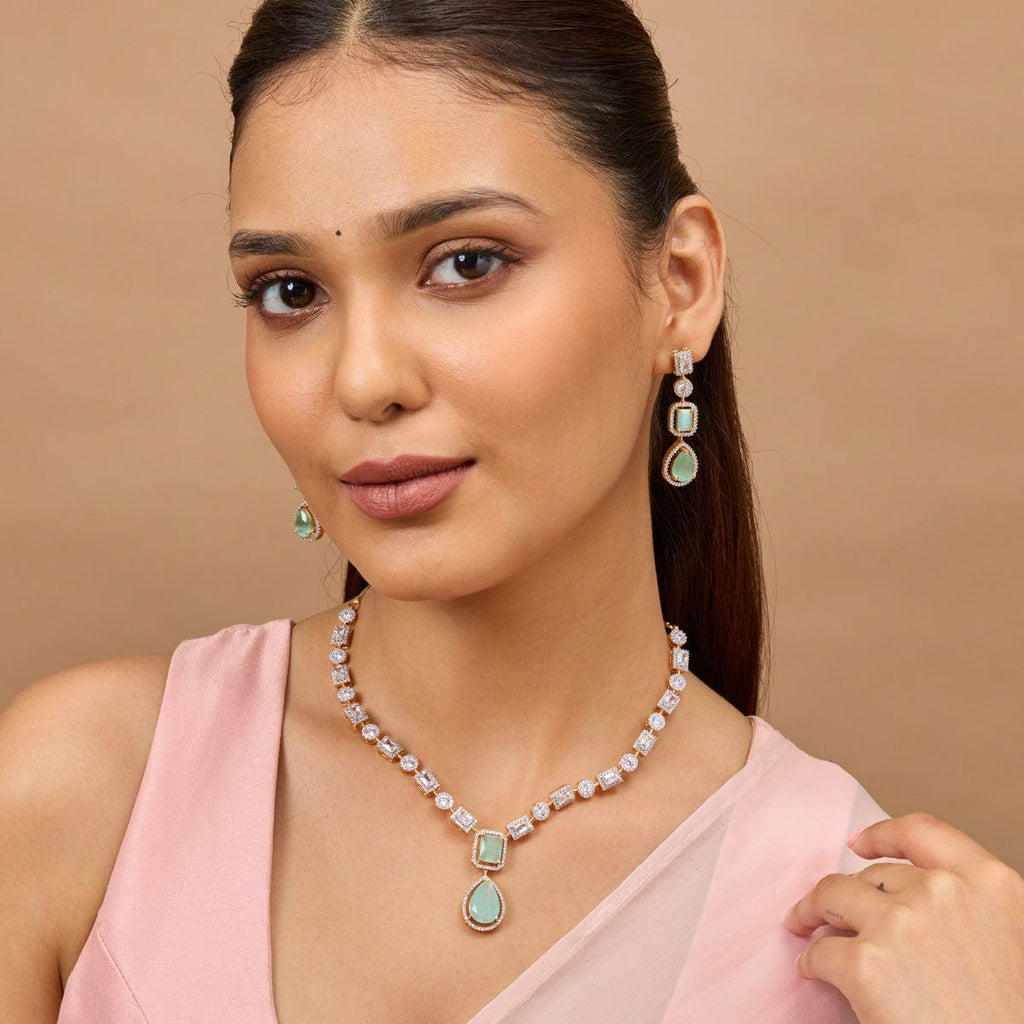 Zircon Necklace Zircon Necklace 188088