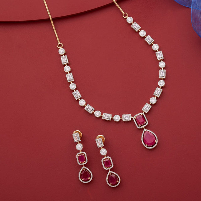 Zircon Necklace Zircon Necklace 188088
