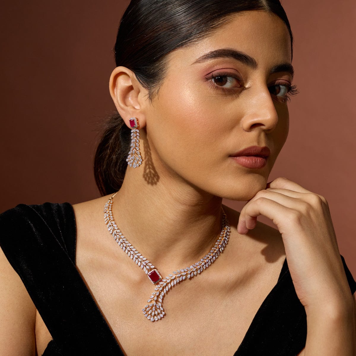 Zircon Necklace Zircon Necklace 188729