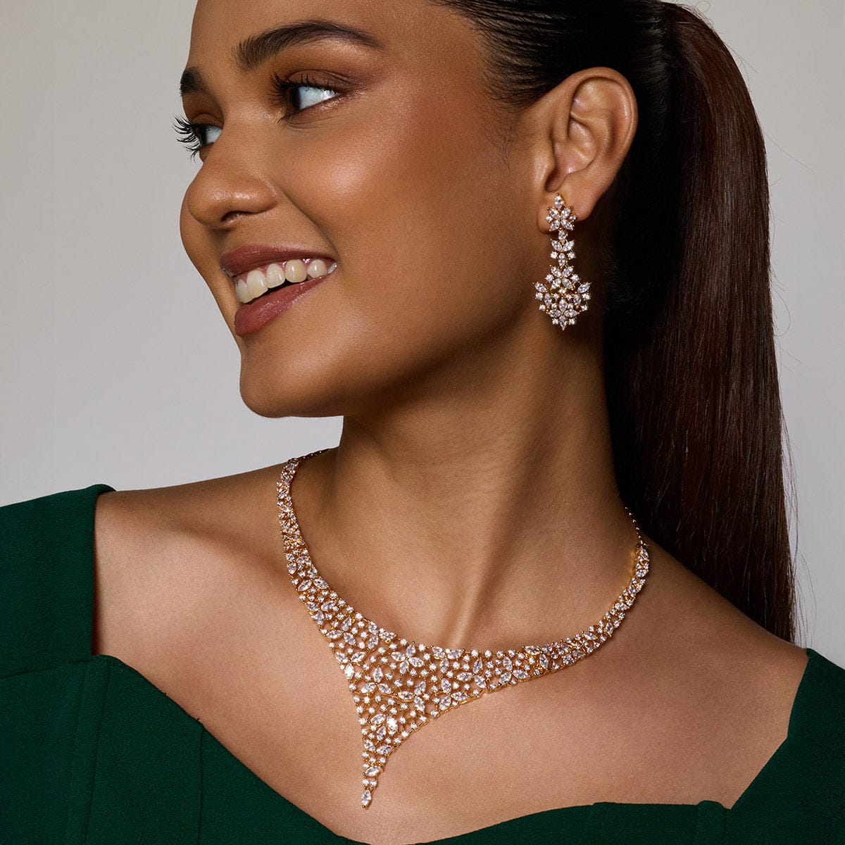 Zircon Necklace Zircon Necklace 188738