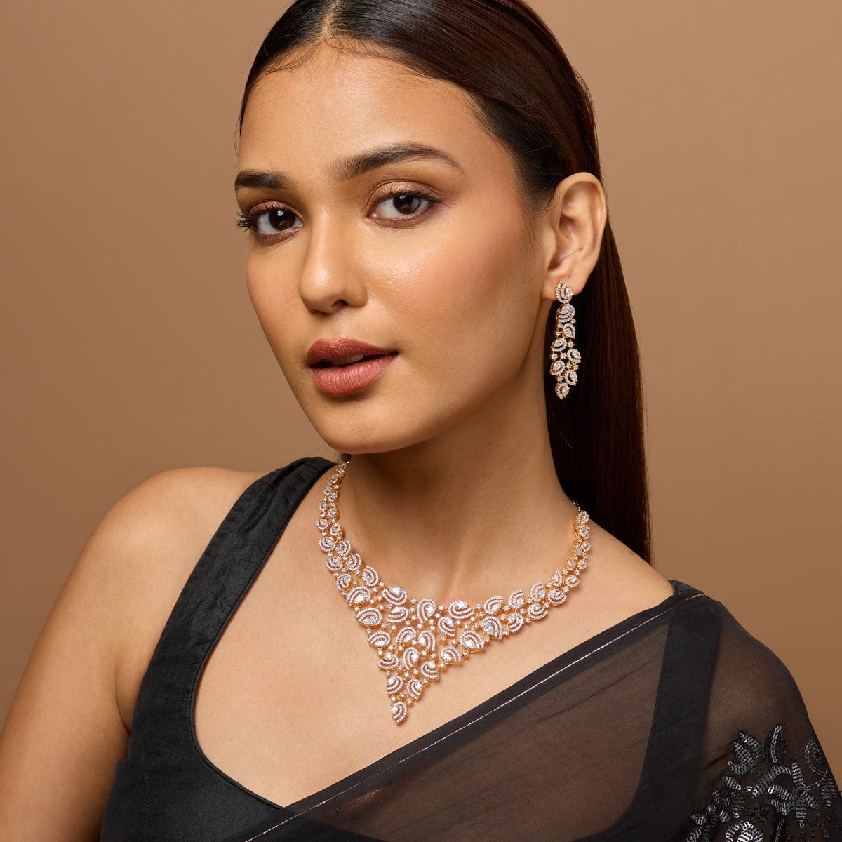 Zircon Necklace Zircon Necklace 188740