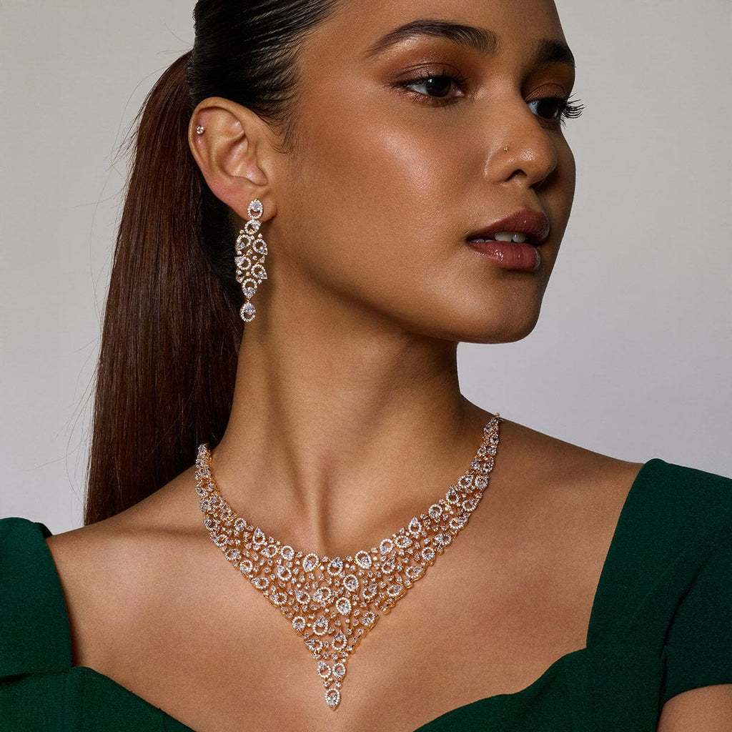 Zircon Necklace Zircon Necklace 188742