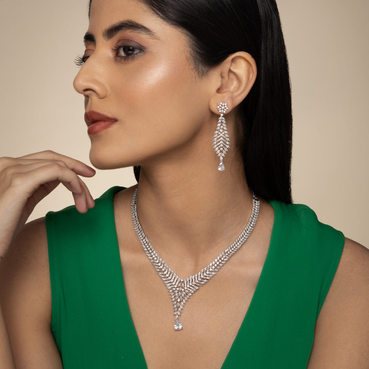 Zircon Necklace Zircon Necklace 188743