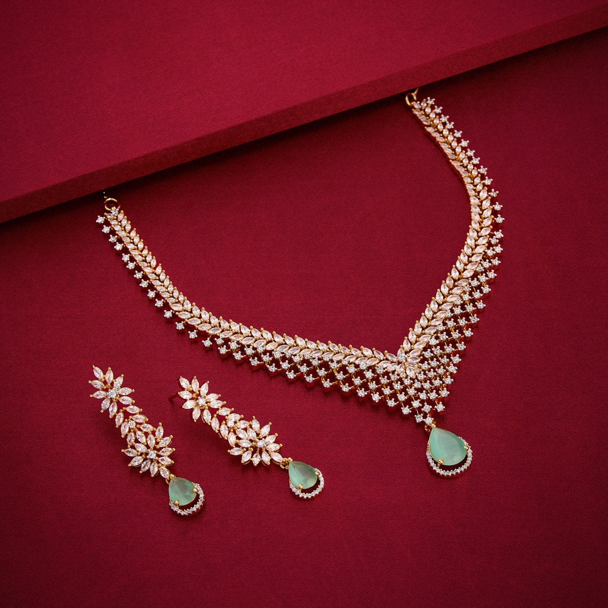 Zircon Necklace Zircon Necklace 188744