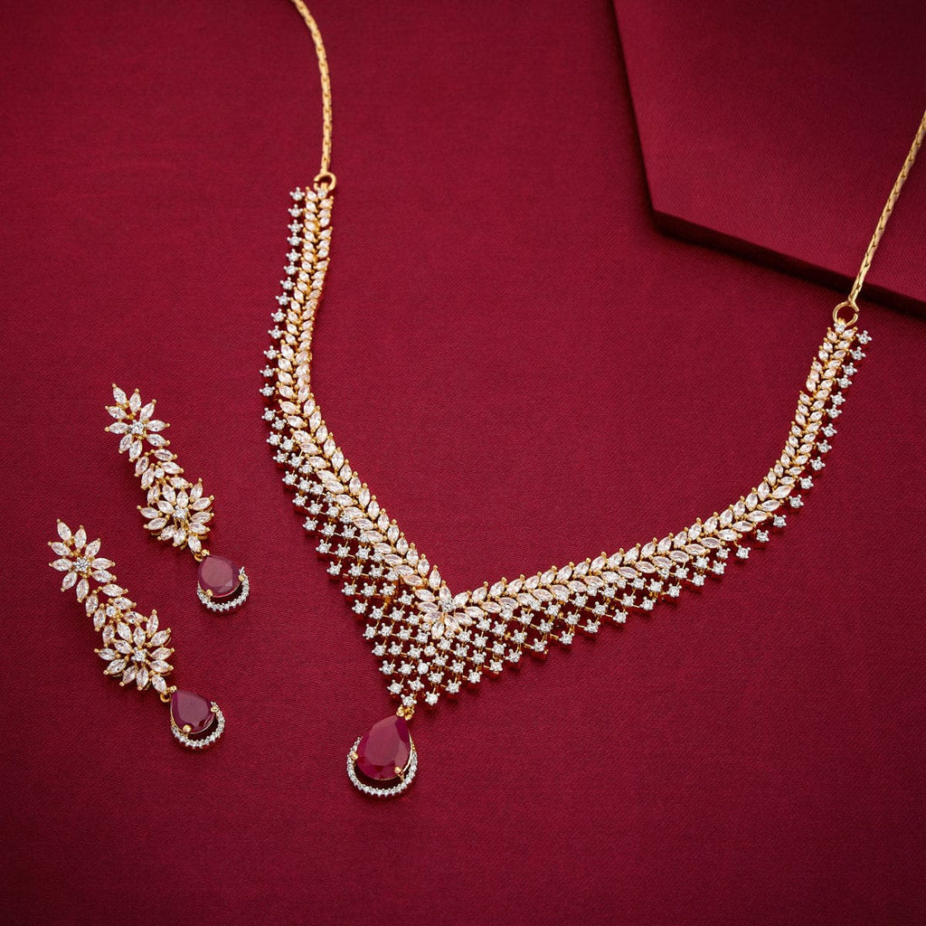 Zircon Necklace Zircon Necklace 188744