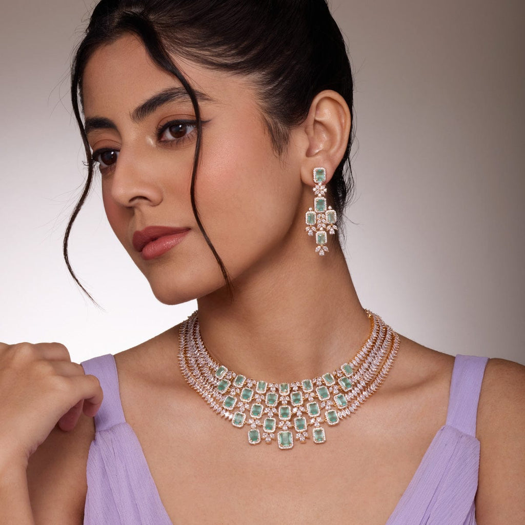 Zircon Necklace Zircon Necklace 188746