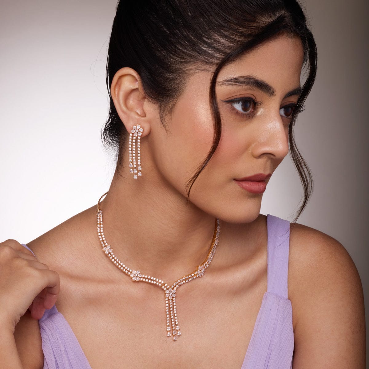 Zircon Necklace Zircon Necklace 188747