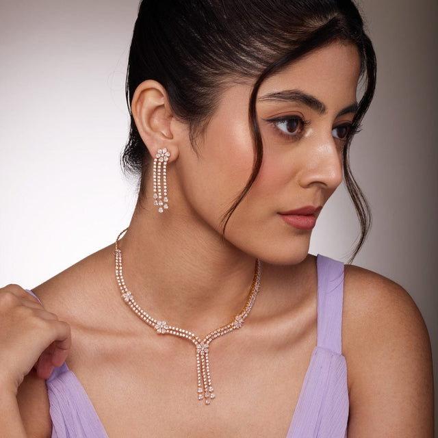 Zircon Necklace Zircon Necklace 188747