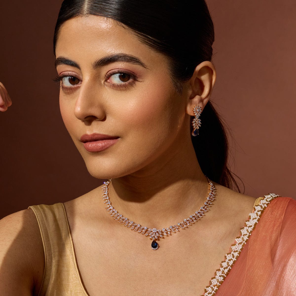 Zircon Necklace Zircon Necklace 188754