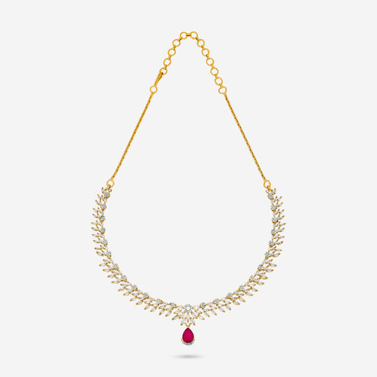 Zircon Necklace Zircon Necklace 188754