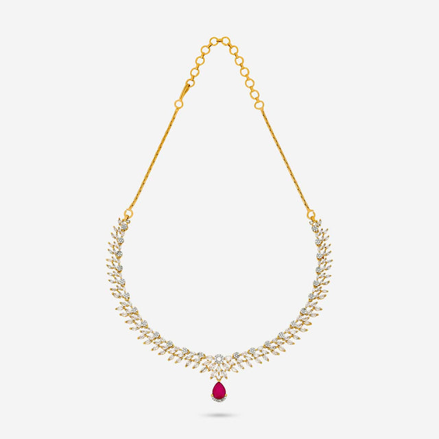 Zircon Necklace Zircon Necklace 188754