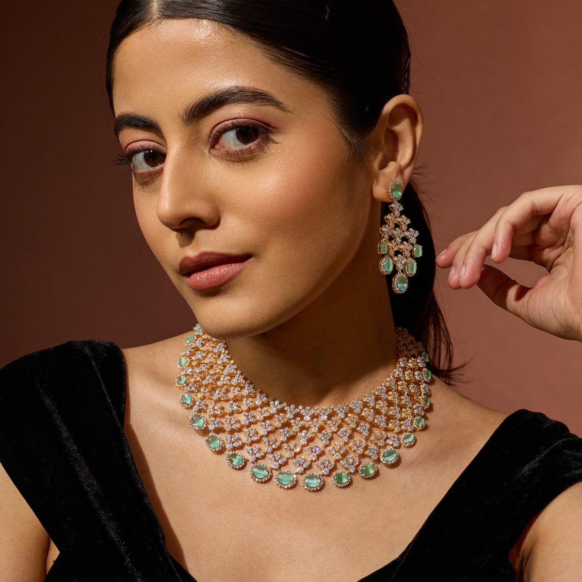 Zircon Necklace Zircon Necklace 188809