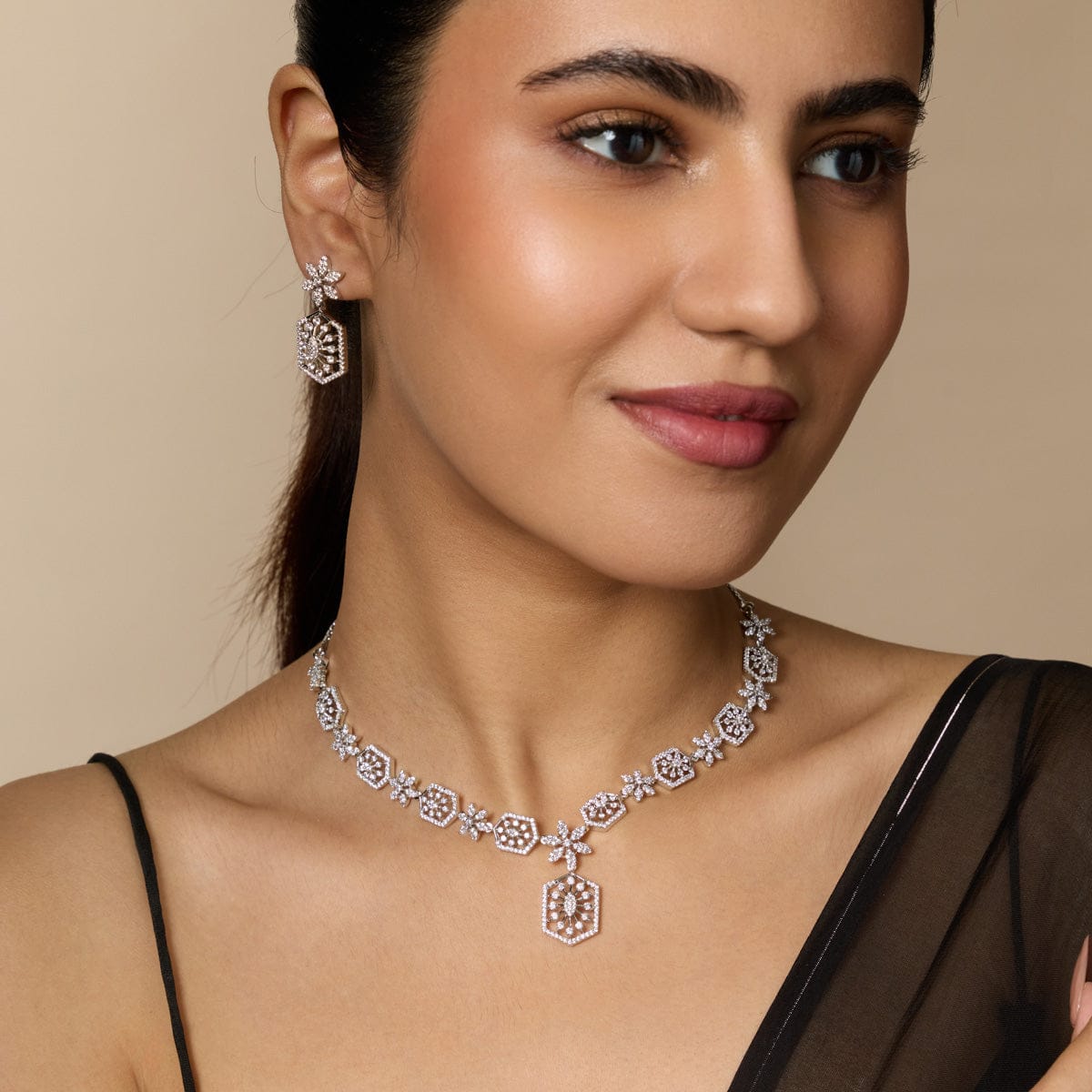 Zircon Necklace Zircon Necklace 188874