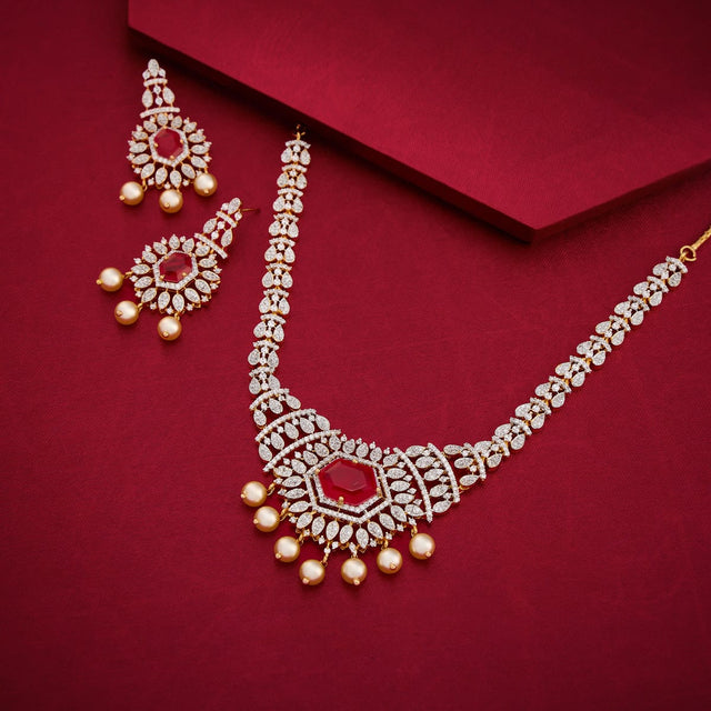 Zircon Necklace Zircon Necklace 188875
