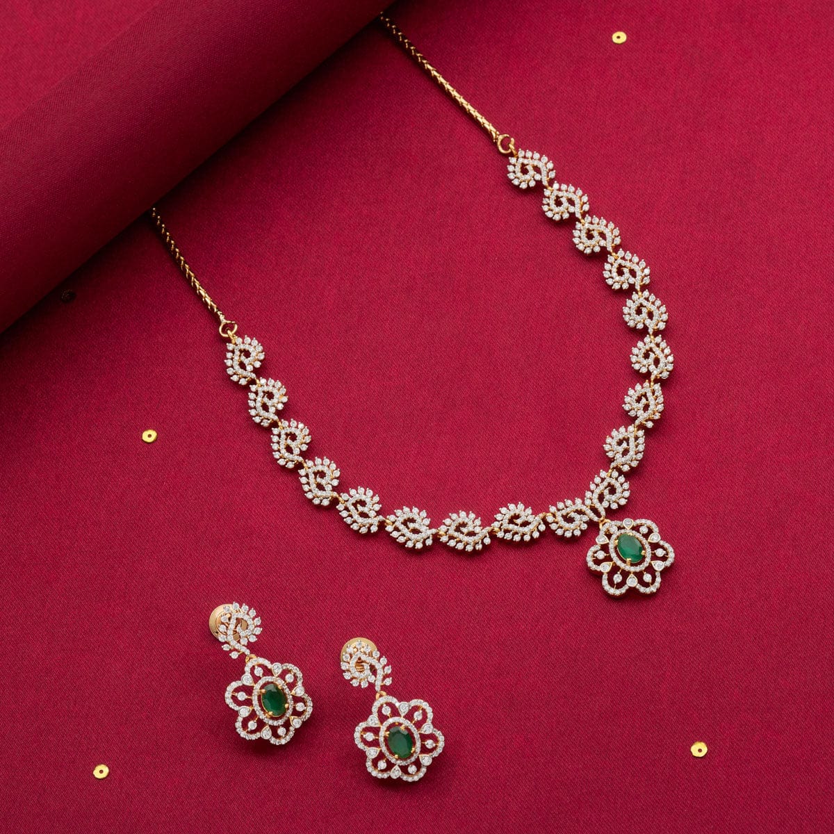 Zircon Necklace Zircon Necklace 188877