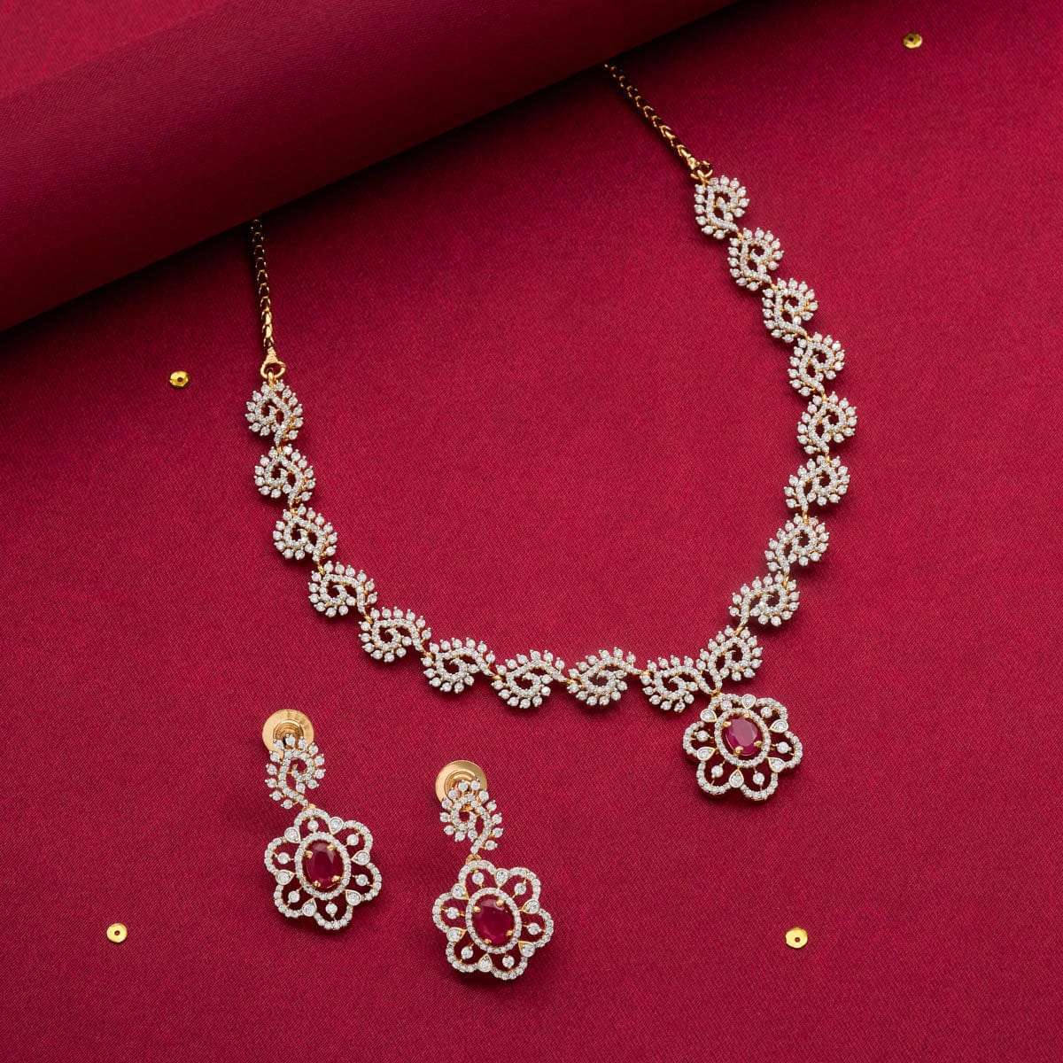 Zircon Necklace Zircon Necklace 188877