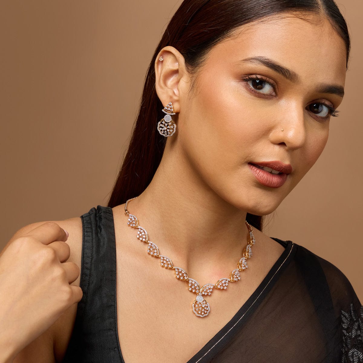 Zircon Necklace Zircon Necklace 188886