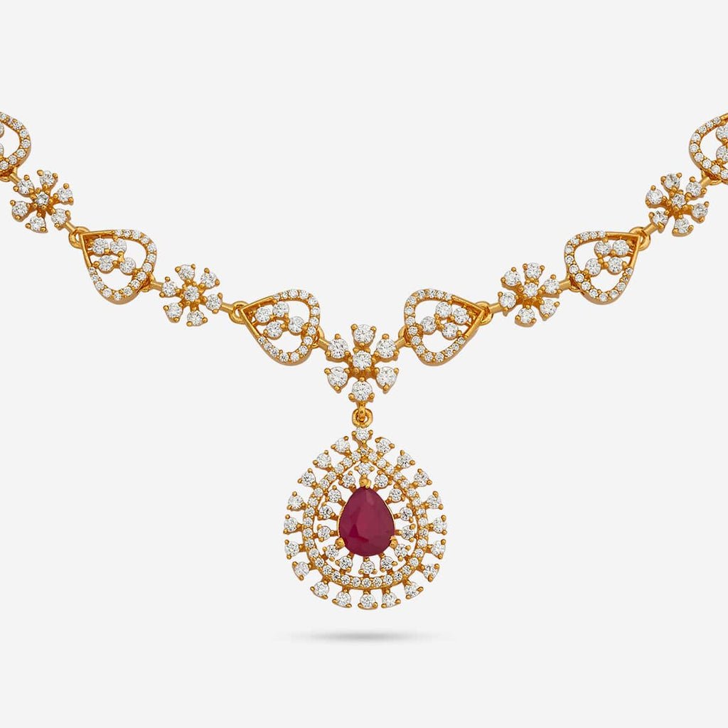 Zircon Necklace Zircon Necklace 188923