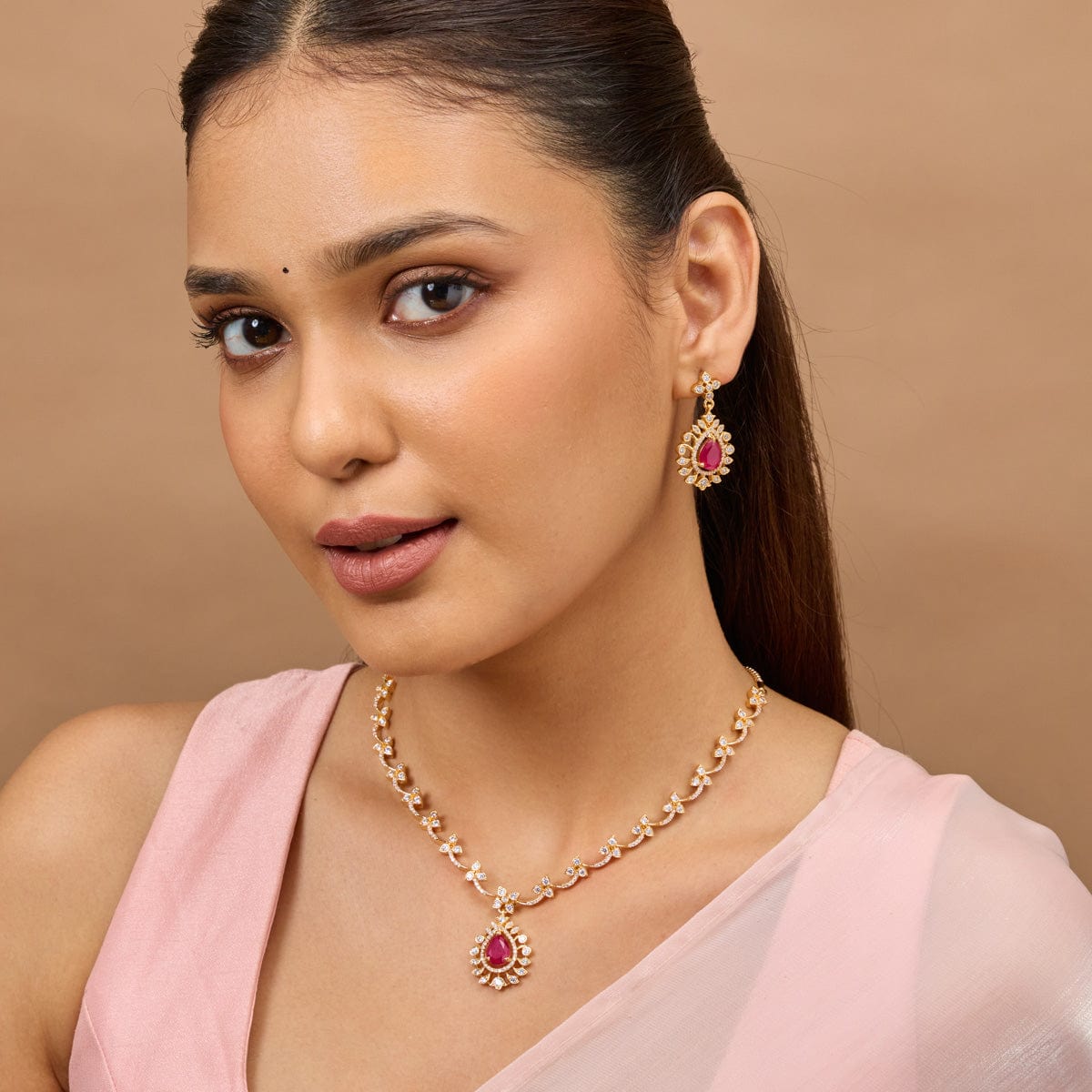 Zircon Necklace Zircon Necklace 188924