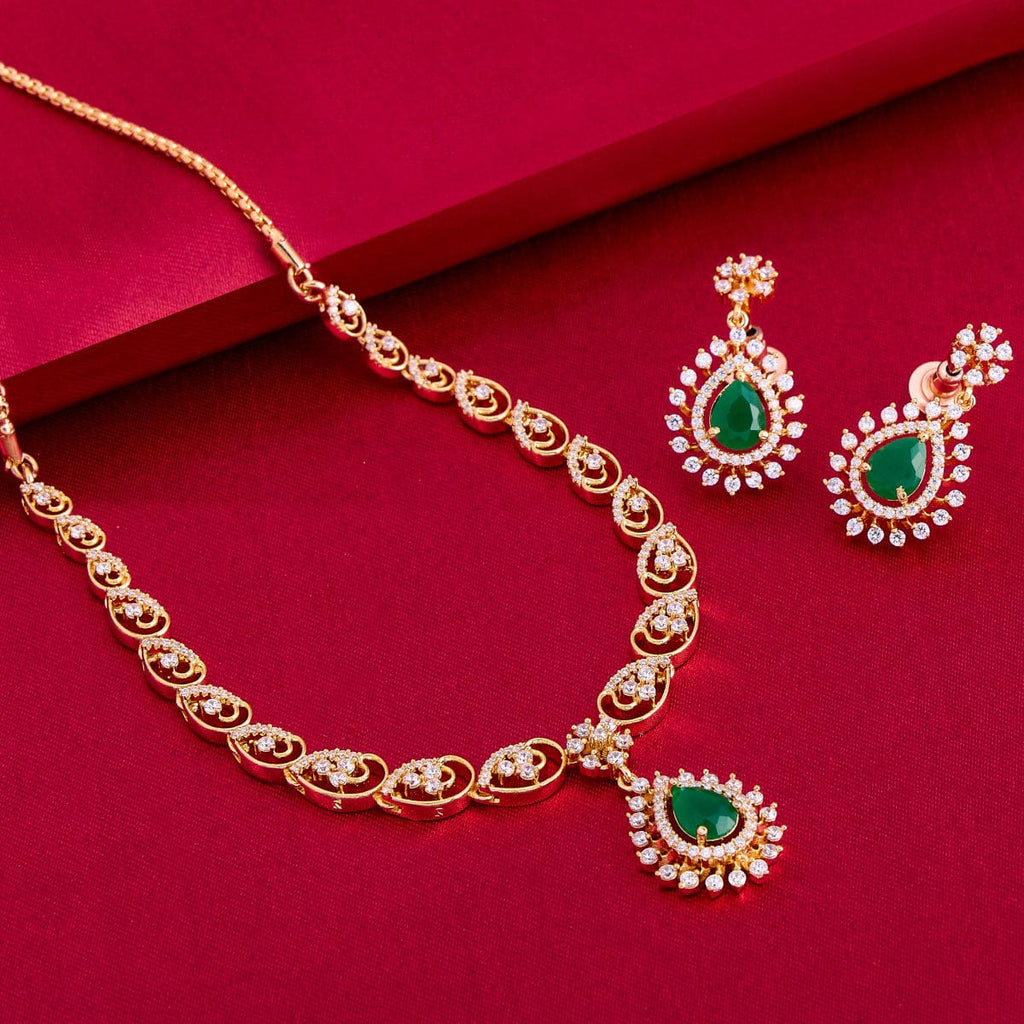 Zircon Necklace Zircon Necklace 188925