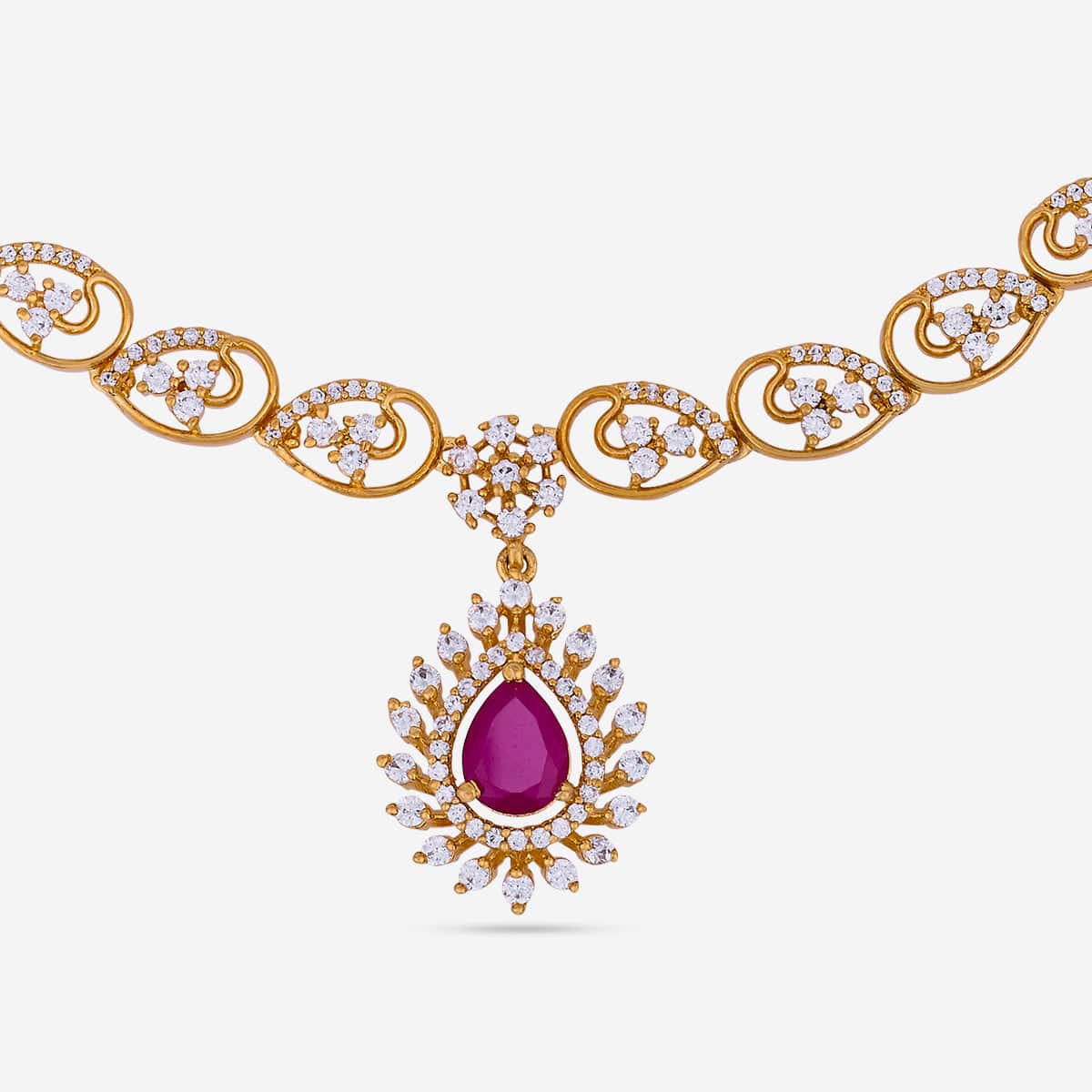 Zircon Necklace Zircon Necklace 188925