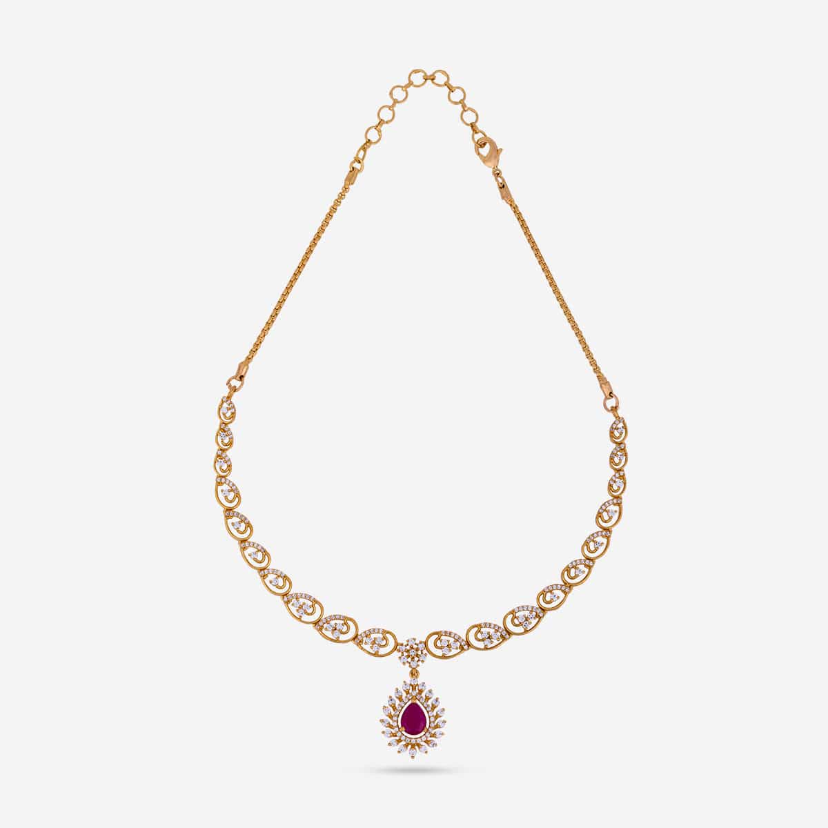 Zircon Necklace Zircon Necklace 188925