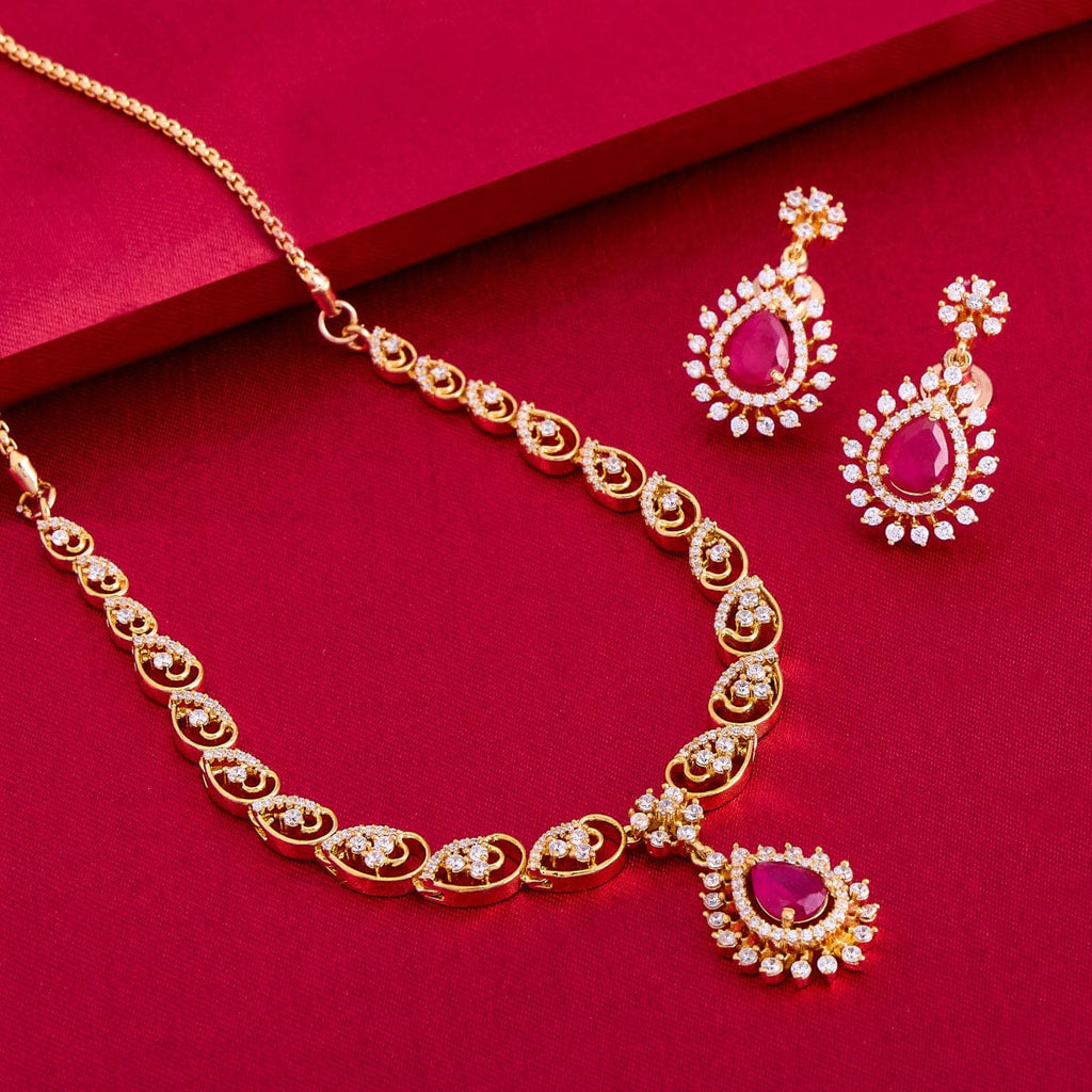 Zircon Necklace Zircon Necklace 188925