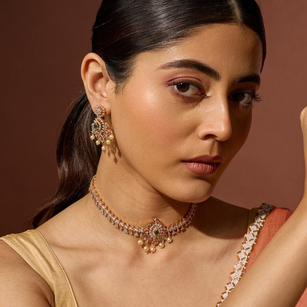 Zircon Necklace Zircon Necklace 188936