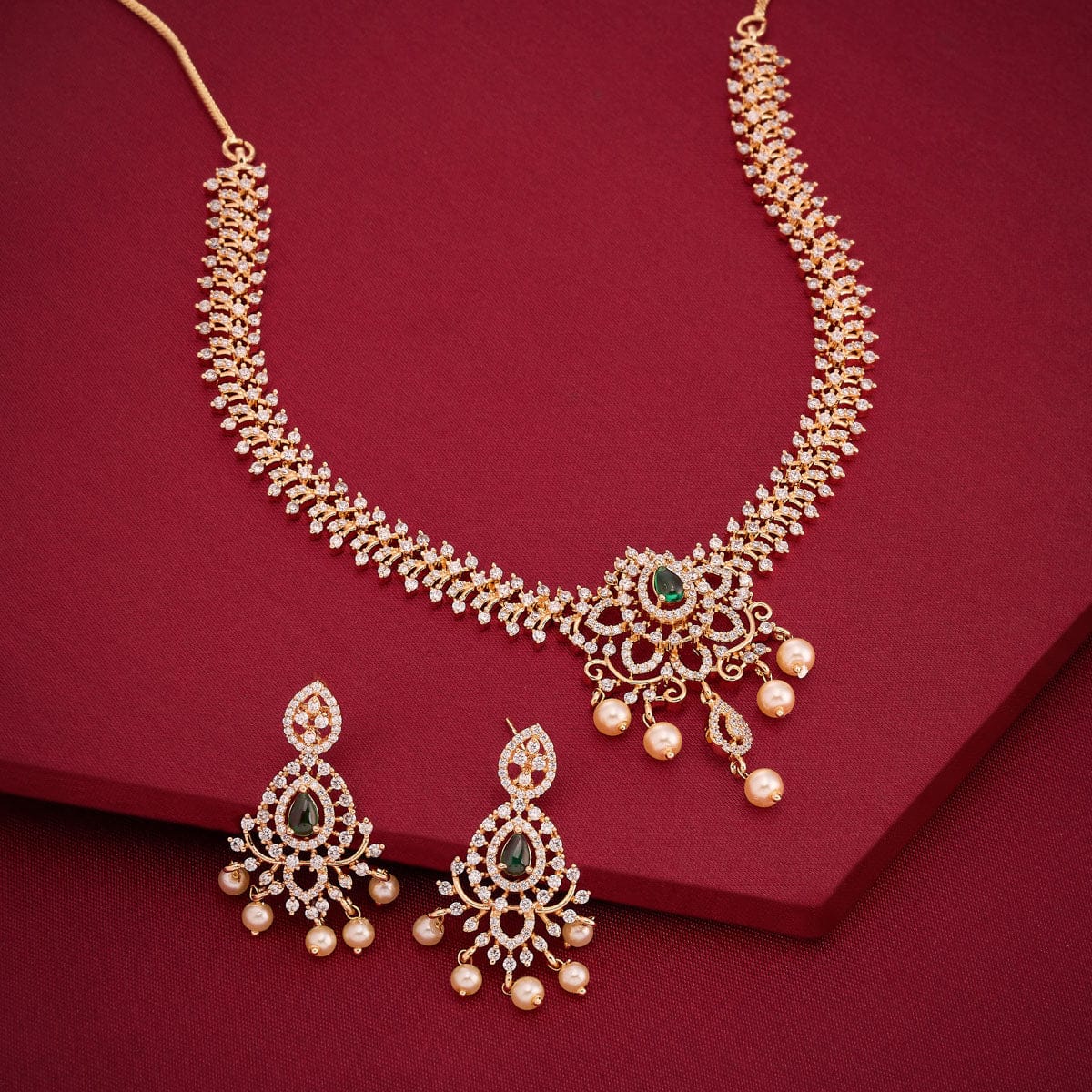 Zircon Necklace Zircon Necklace 188937