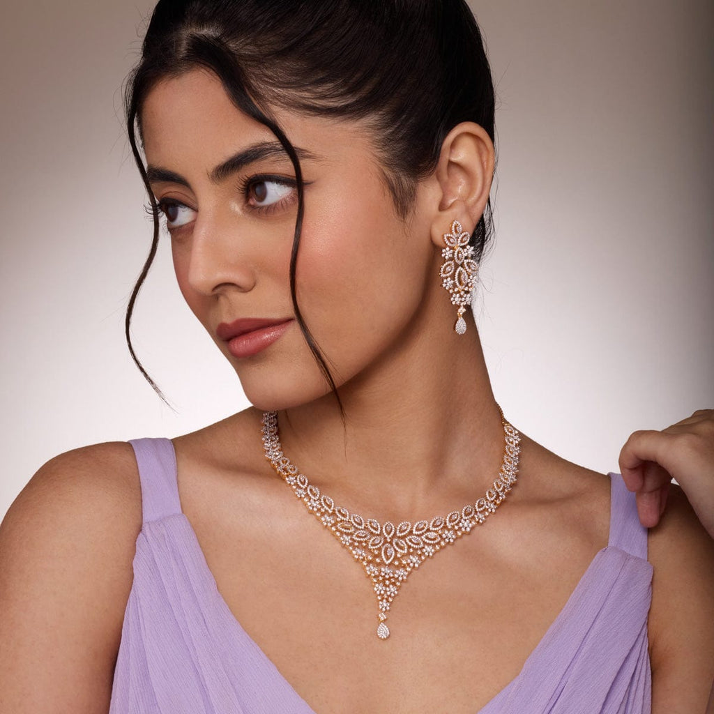 Zircon Necklace Zircon Necklace 189006