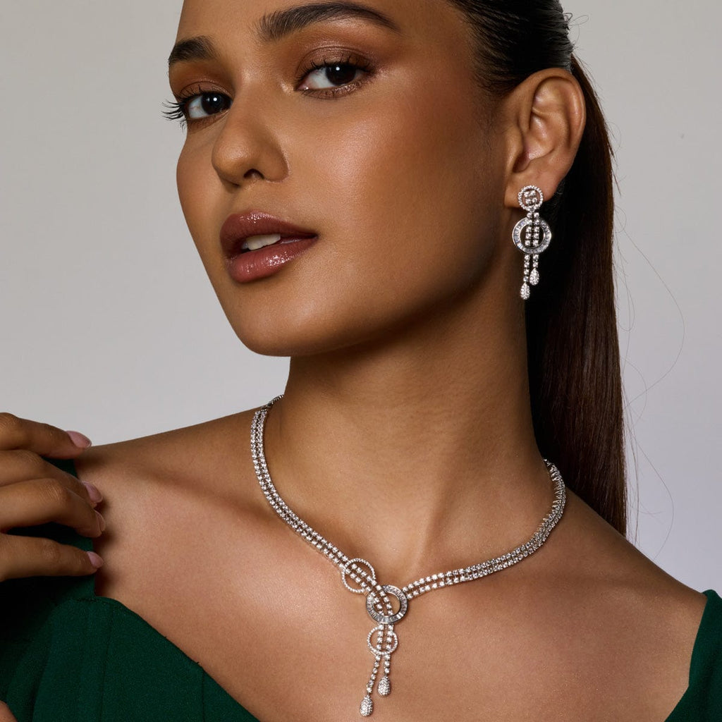 Zircon Necklace Zircon Necklace 189011