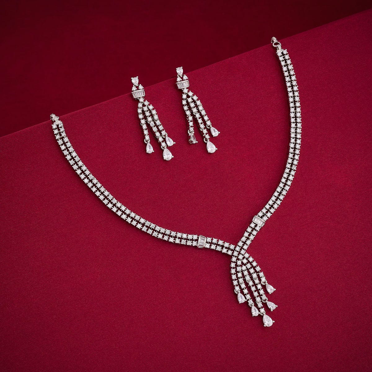 Zircon Necklace Zircon Necklace 189012