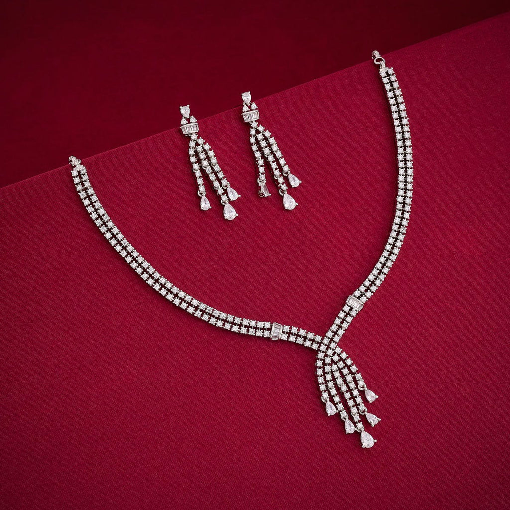 Zircon Necklace Zircon Necklace 189012