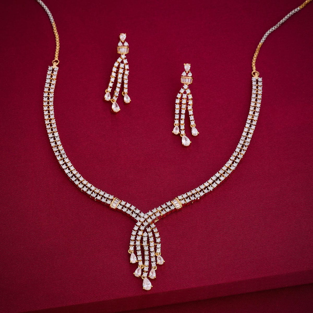 Zircon Necklace Zircon Necklace 189012