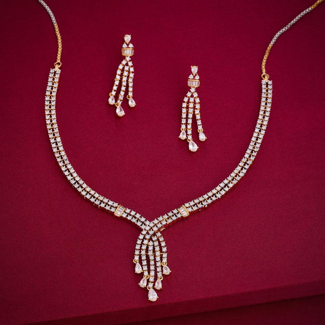 Zircon Necklace Zircon Necklace 189012