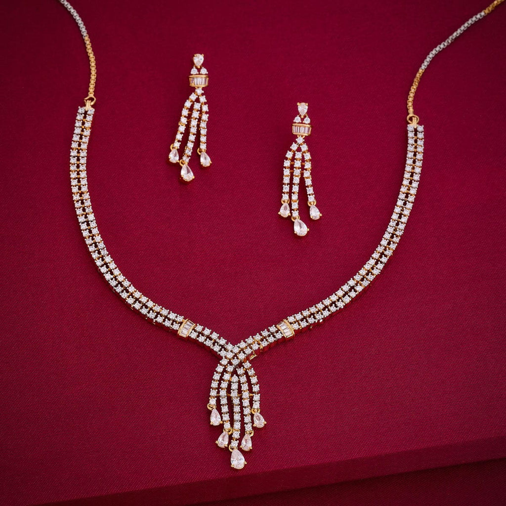 Zircon Necklace Zircon Necklace 189012