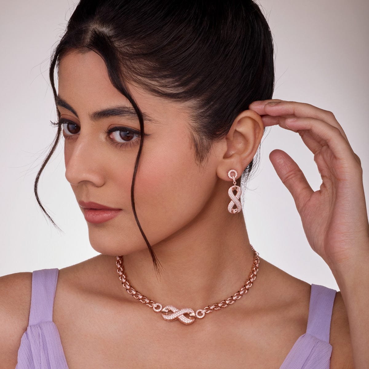 Zircon Necklace Zircon Necklace 189273