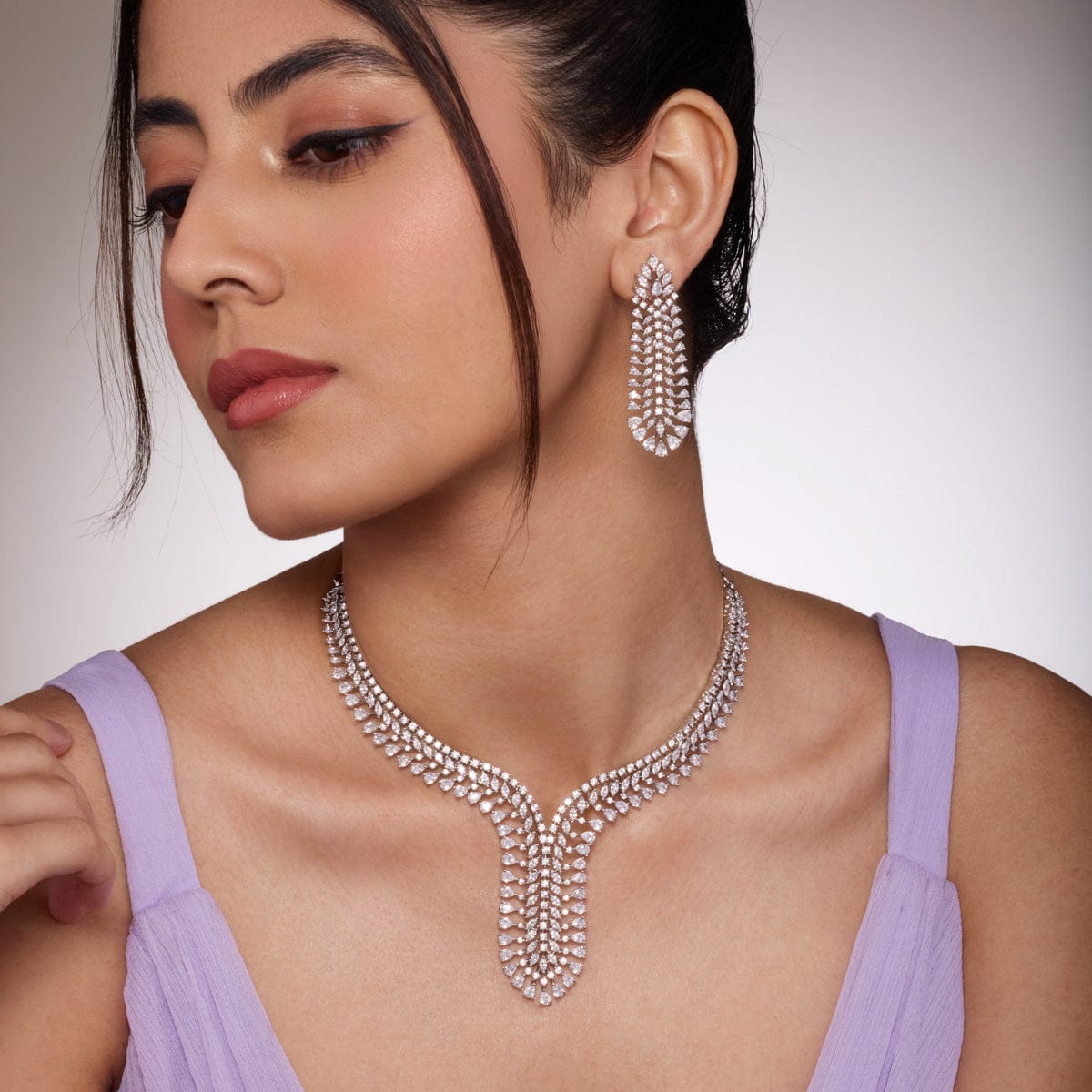 Zircon Necklace Zircon Necklace 190377