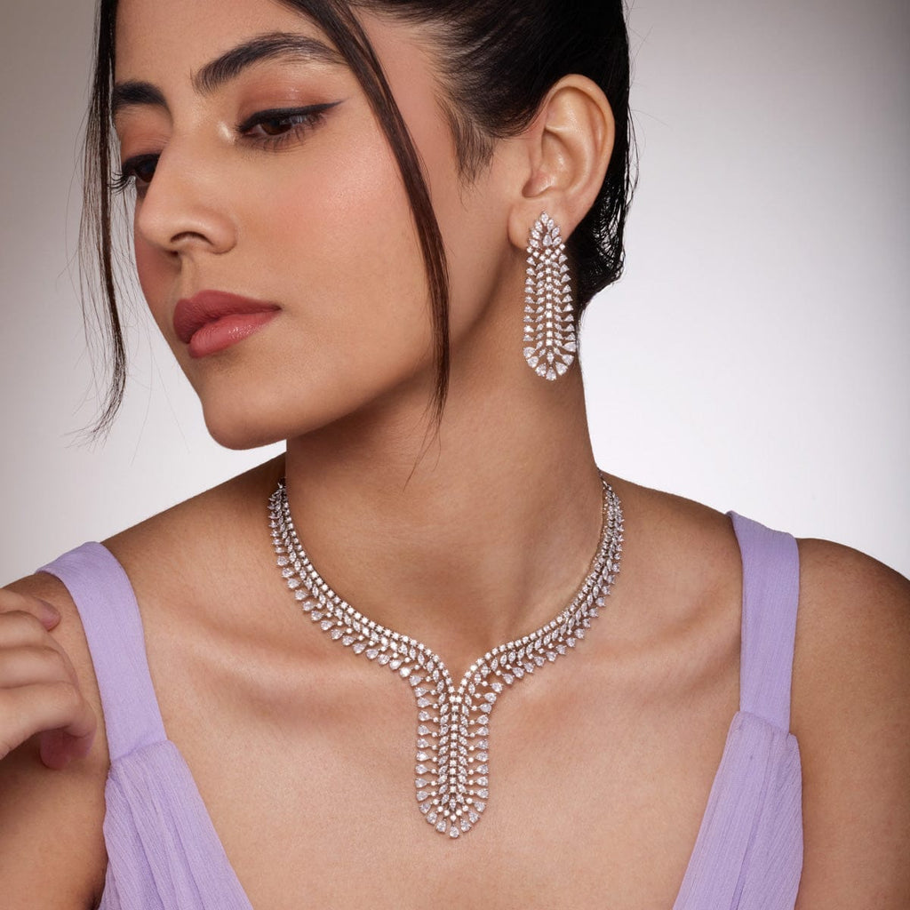 Zircon Necklace Zircon Necklace 190377