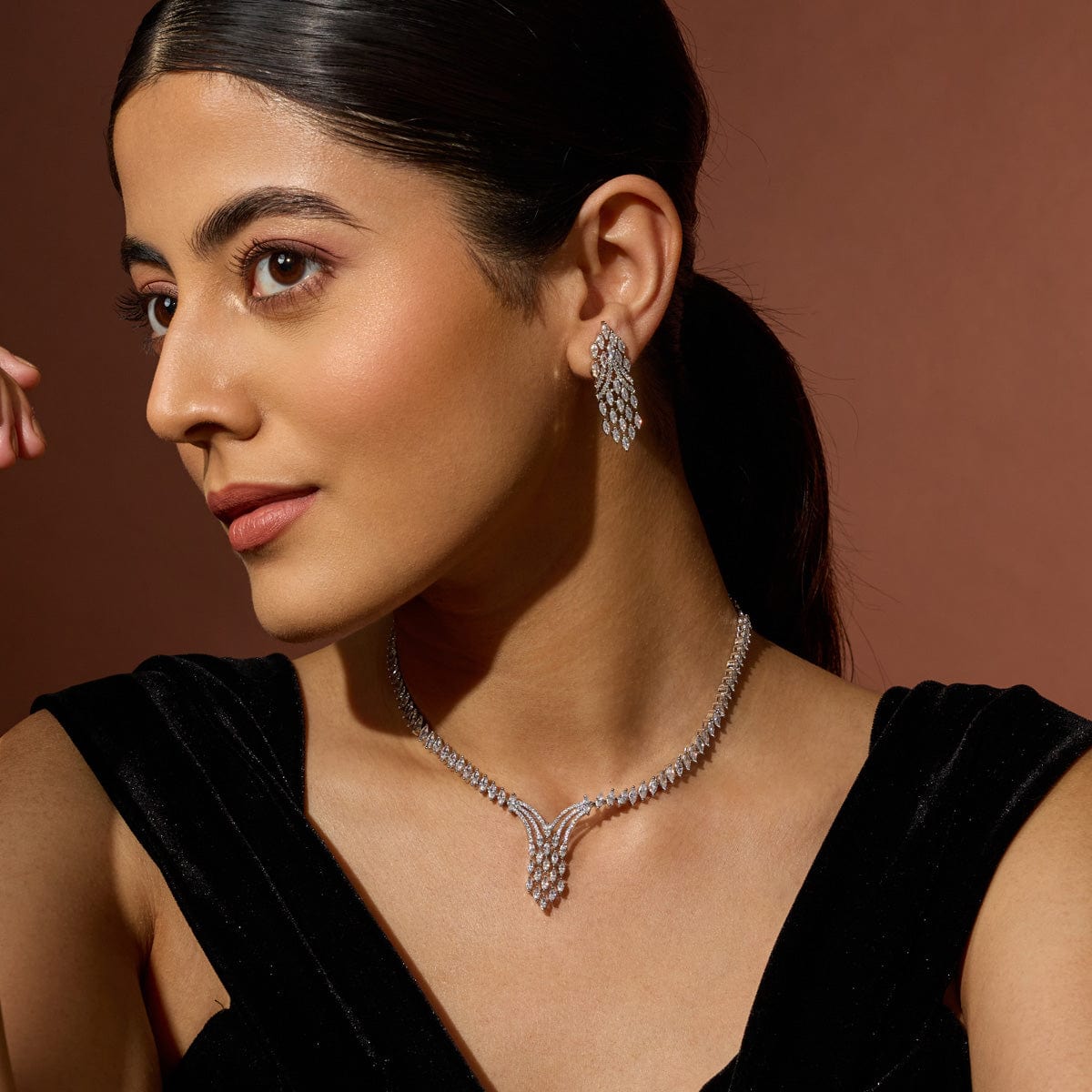 Zircon Necklace Zircon Necklace 190382