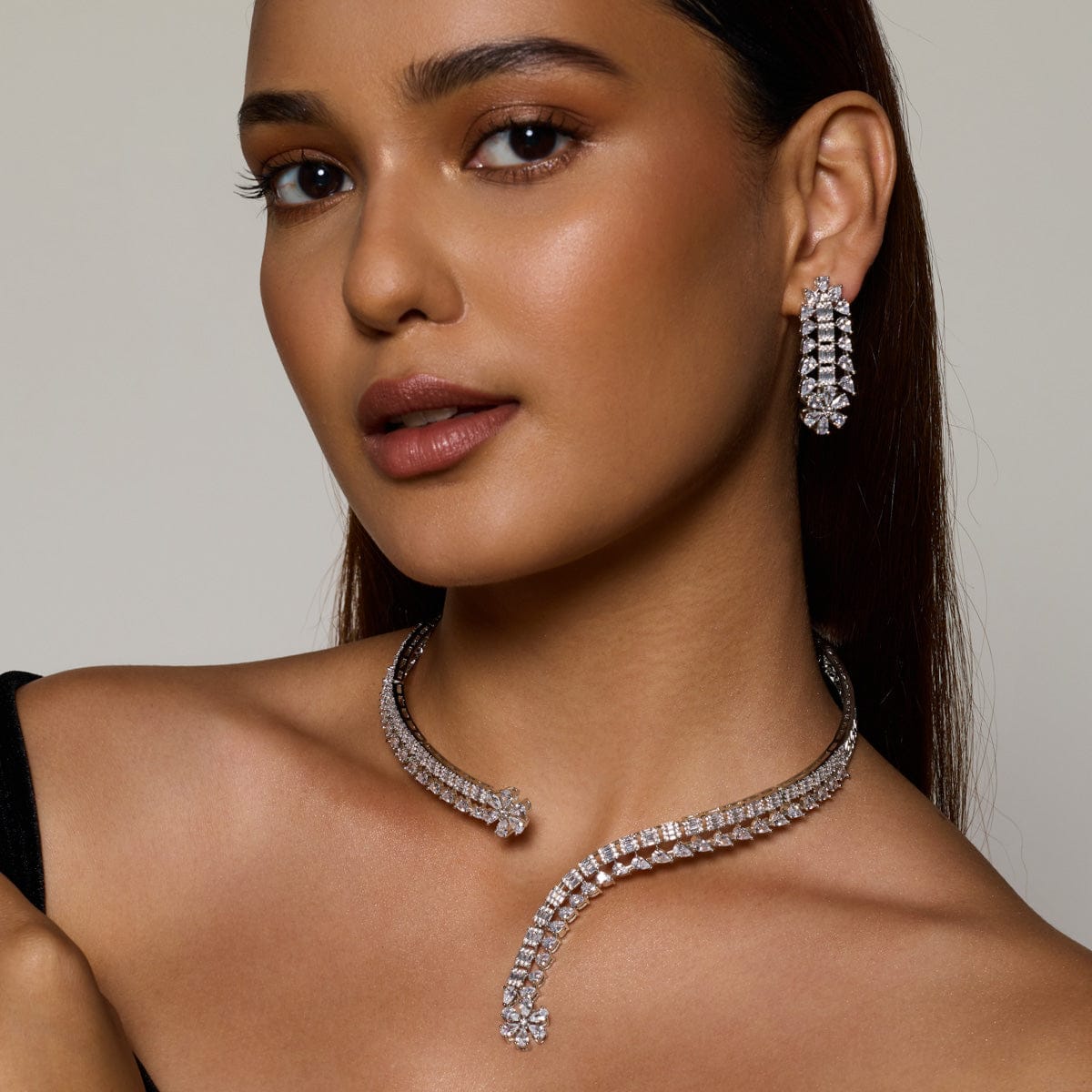 Zircon Necklace Zircon Necklace 190403