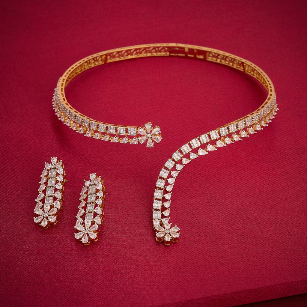 Zircon Necklace Zircon Necklace 190403