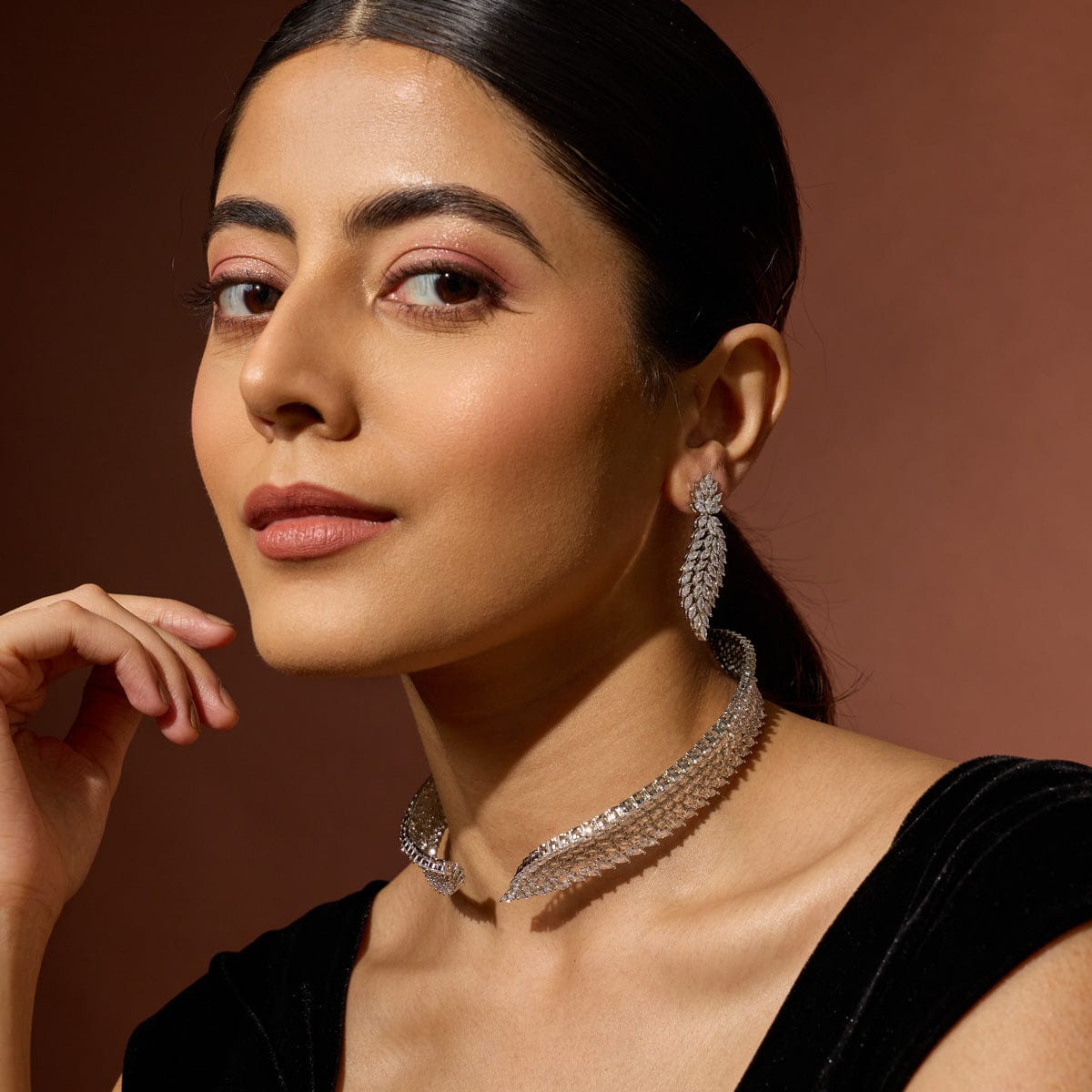 Zircon Necklace Zircon Necklace 190405